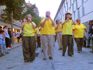 Fires de Sant Narc&iacute;s 2022. El preg&oacute;. Cercaviles de gegants i capgrossos