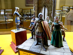 Fires de Sant Narcís 2022. Exposició Soldat de Plom a l'església de Sant Lluc