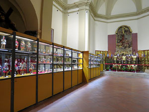 Fires de Sant Narcís 2022. Exposició Soldat de Plom a l'església de Sant Lluc