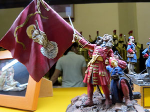 Fires de Sant Narcís 2022. Exposició Soldat de Plom a l'església de Sant Lluc