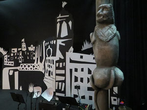 Representaci&oacute; de 'La mosca d'en Quim' per la Fal&middot;lera Gironina