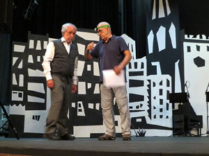 Representaci&oacute; de 'La mosca d'en Quim' per la Fal&middot;lera Gironina