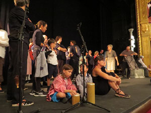 Representaci&oacute; de 'La mosca d'en Quim' per la Fal&middot;lera Gironina