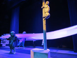 Representaci&oacute; de 'La mosca d'en Quim' per la Fal&middot;lera Gironina