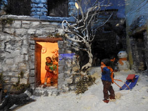 Nadal 2022 a Girona. Exposici&oacute; de pessebres a la Carbonera, organitzada per l'Associaci&oacute; de Pessebristes de Girona