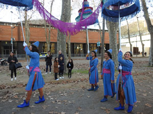 Reis 2023. El campament reial al camp de Mart al parc de la Devesa