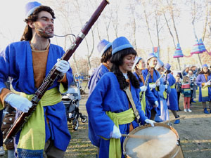 Reis 2023. El campament reial al camp de Mart al parc de la Devesa