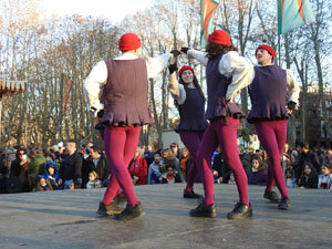 Reis 2023. El campament reial al camp de Mart al parc de la Devesa