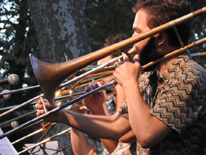 Festival Notes al parc 2022. Girona Jazz Project Big Band