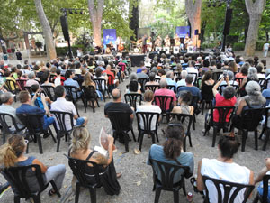 Festival Notes al parc 2022. Girona Jazz Project Big Band