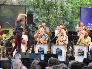 Festival Notes al parc 2022. Girona Jazz Project Big Band