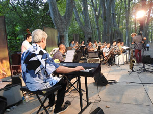 Festival Notes al parc 2022. Girona Jazz Project Big Band
