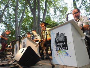 Festival Notes al parc 2022. Girona Jazz Project Big Band
