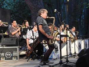 Festival Notes al parc 2022. Girona Jazz Project Big Band
