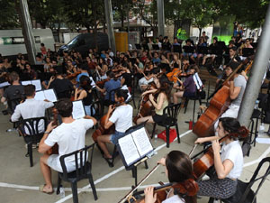 Festival Notes al parc 2022. Jove Orquestra de les Comarques Gironines