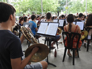 Festival Notes al parc 2022. Jove Orquestra de les Comarques Gironines