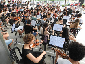 Festival Notes al parc 2022. Jove Orquestra de les Comarques Gironines