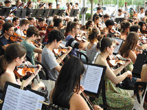 Festival Notes al parc 2022. Jove Orquestra de les Comarques Gironines