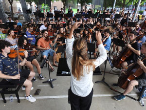 Festival Notes al parc 2022. Jove Orquestra de les Comarques Gironines