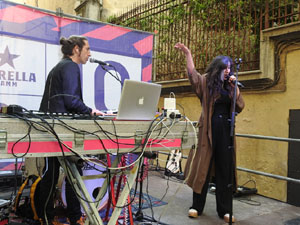 Festival Strenes 2022. Concert de Salazar a la pujada de Sant Dom&egrave;nec