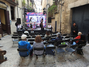 Festival Strenes 2022. Concert de Salazar a la pujada de Sant Dom&egrave;nec