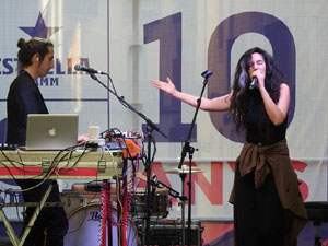 Festival Strenes 2022. Concert de Salazar a la pujada de Sant Dom&egrave;nec