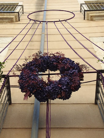 Temps de Flors 2022. Balcons de Casa Carles - Bisbat de Girona