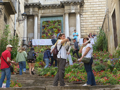 Temps de Flors 2022. Escales de l'Esgl&eacute;sia de Sant Mart&iacute;