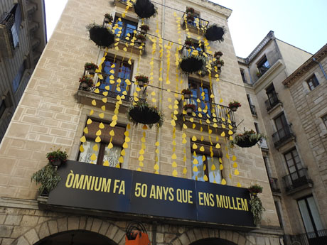 Temps de Flors 2022. Edifici &Ograve;mnium Cultural - Fa&ccedil;ana