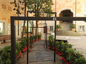 Temps de Flors 2022. Pati de les Magn&ograve;lies