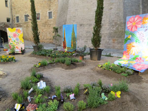 Temps de Flors 2022. Pla&ccedil;a de Sant Feliu