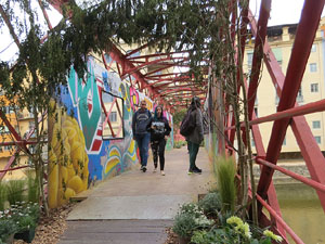 Temps de Flors 2022. Pont de les Peixateries Velles