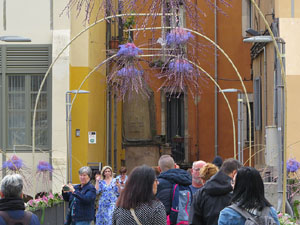 Temps de Flors 2022. Pont de Sant Agustí