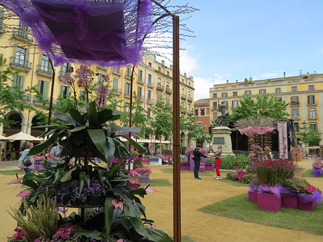 Temps de Flors 2022. Pla&ccedil;a de la Independ&egrave;ncia