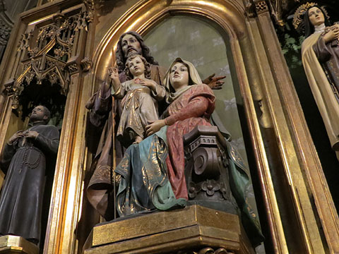 Capella lateral de l'església del Sagrat Cor
