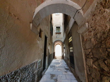 El carrer de l'Arc