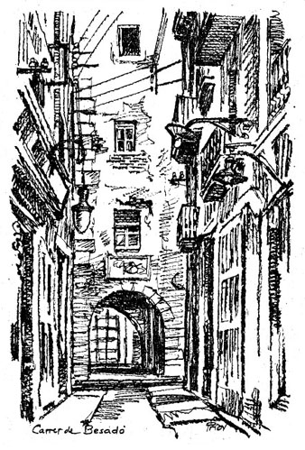El carrer Besad&oacute;. 1979