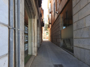 El carrer dels Banyoles