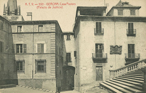 Obres de construcció dels nous esglaons. 1904