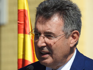 Diada Nacional 2023. Acte institucional a la plaça Catalunya, amb parlaments de Lluc Salellas, Miquel Noguer i Laia Cañigueral