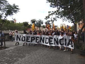 Diada Nacional 2023. Manifestació unitària per la Independència