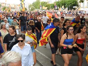 Diada Nacional 2023. Manifestació unitària per la Independència