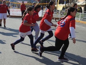 X Jornada de l'Esport Femení 2023 a la plaça Salvador Espriu i la de Francesc Calvet i Rubalcaba