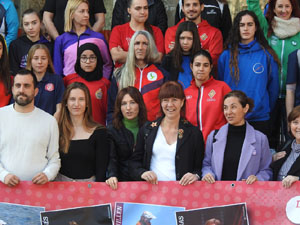 X Jornada de l'Esport Femení 2023 a la plaça Salvador Espriu i la de Francesc Calvet i Rubalcaba