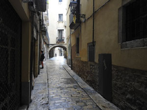 El carrer de les Peixateries Velles