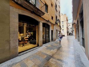 El carrer de les Peixateries Velles