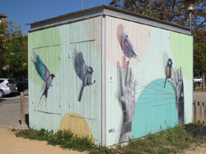 Festival monar'T a diversos indrets de Can Gibert del Pla i Santa Eug&egrave;nia