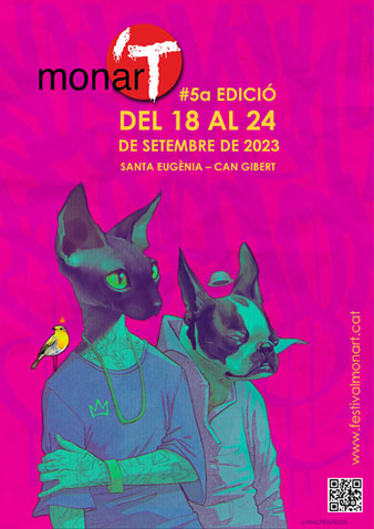 Cartell de la 5ena edició del Festival monar'T