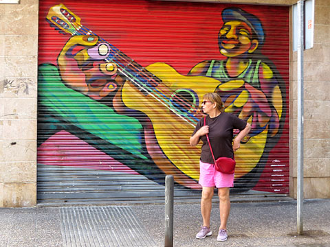 Mural a Santa Eugènia de Ter