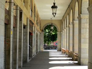 La plaça de la Independència o de Sant Agustí